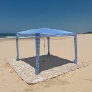 Cool Cabana beach shade rental on Hilton Head Island, SC – exclusive delivery from Getaway Gear Rentals